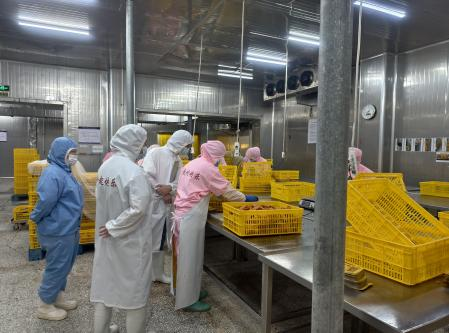 三只松鼠對(duì)我司（隆鑫羽成）開展年度驗(yàn)廠工作